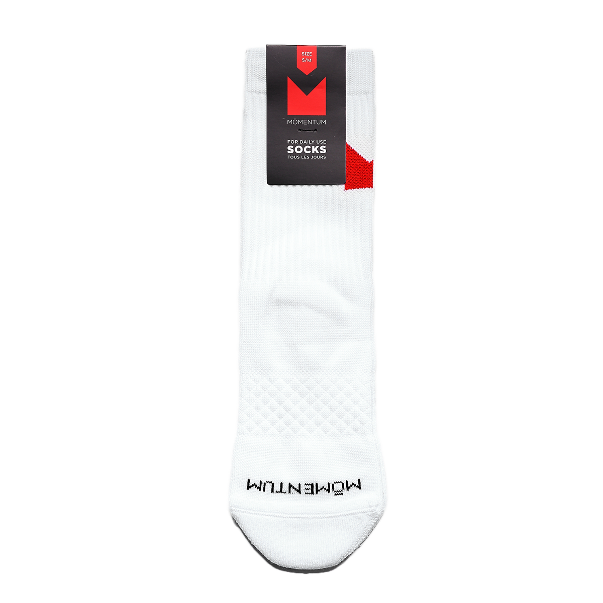 Momentum Sock White