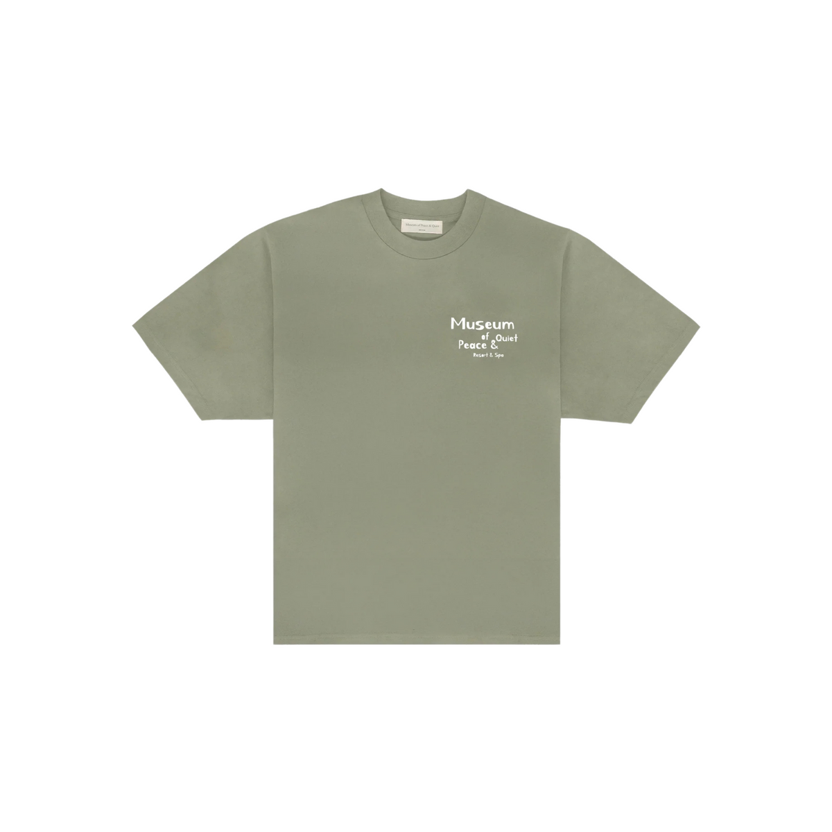 Museum of Peace and Quiet Resort T-Shirt Olive