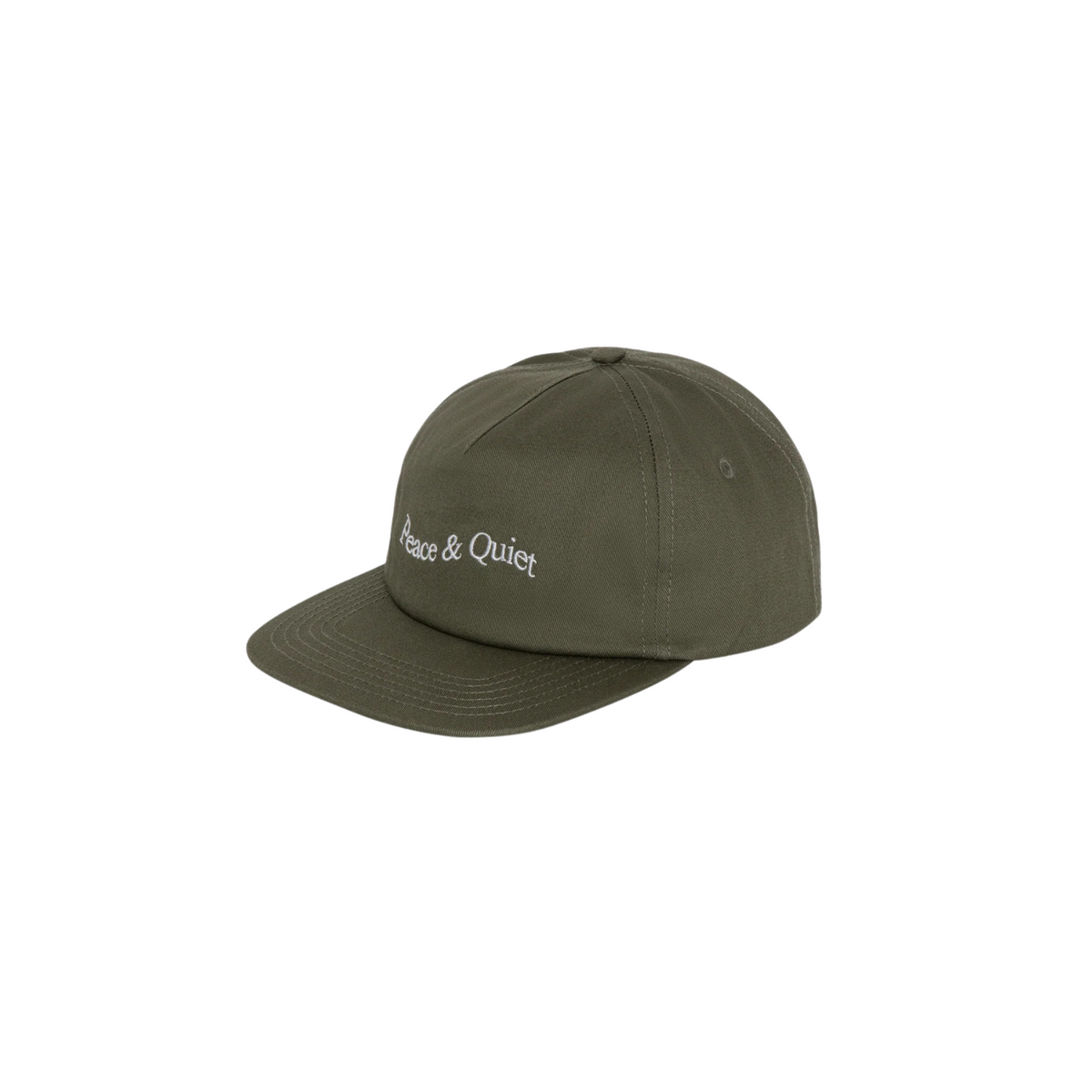 Museum of Peace and Quiet Wordmark 5-Panel - Olive