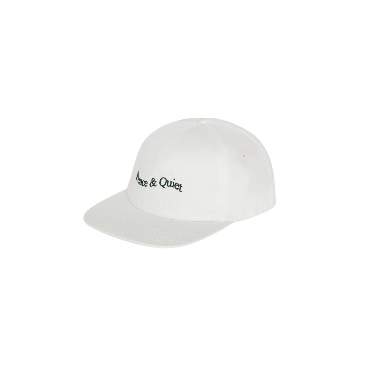 Museum of Peace and Quiet Wordmark 5 Panel - White