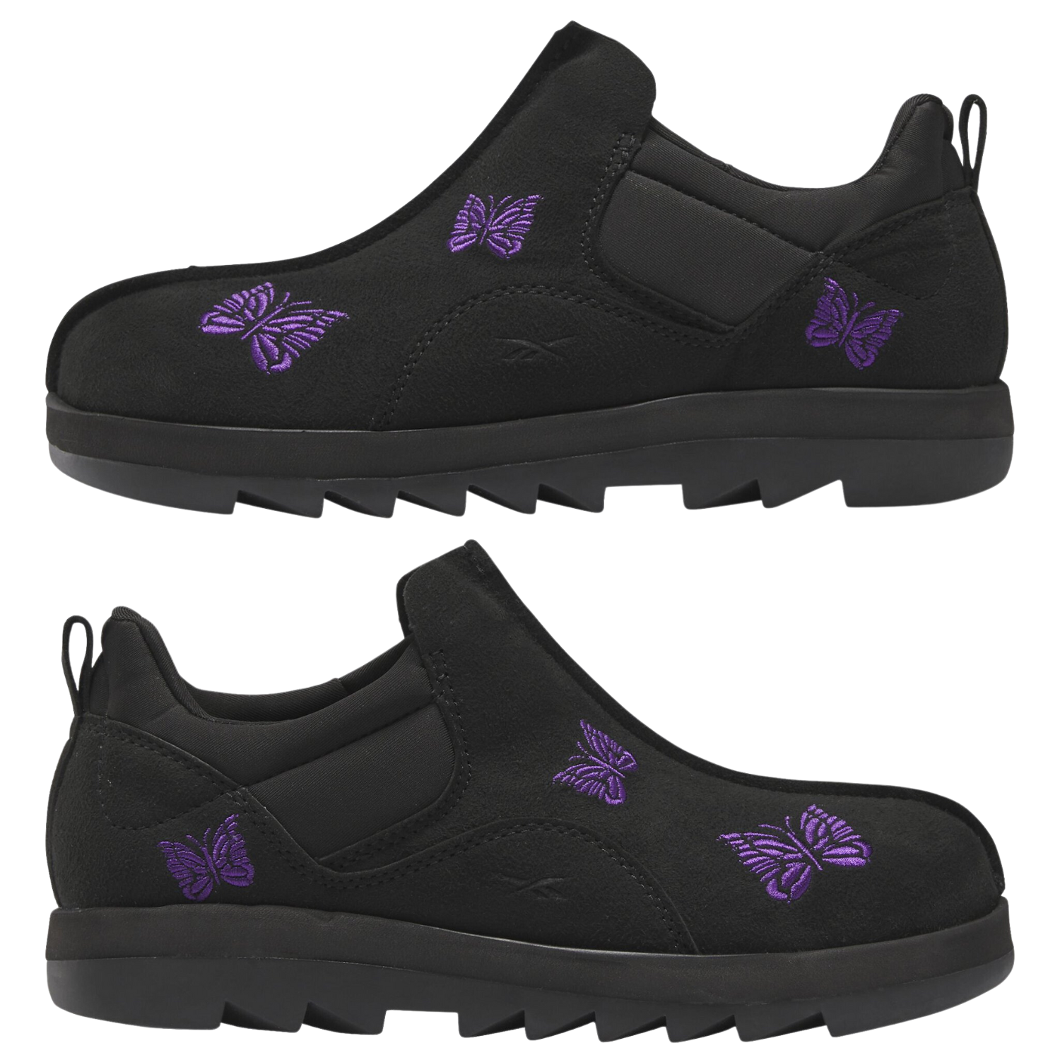 NEEDLES X REEBOK BEATNIK MOC - CORE BLACK / EXTREME PURPLE I