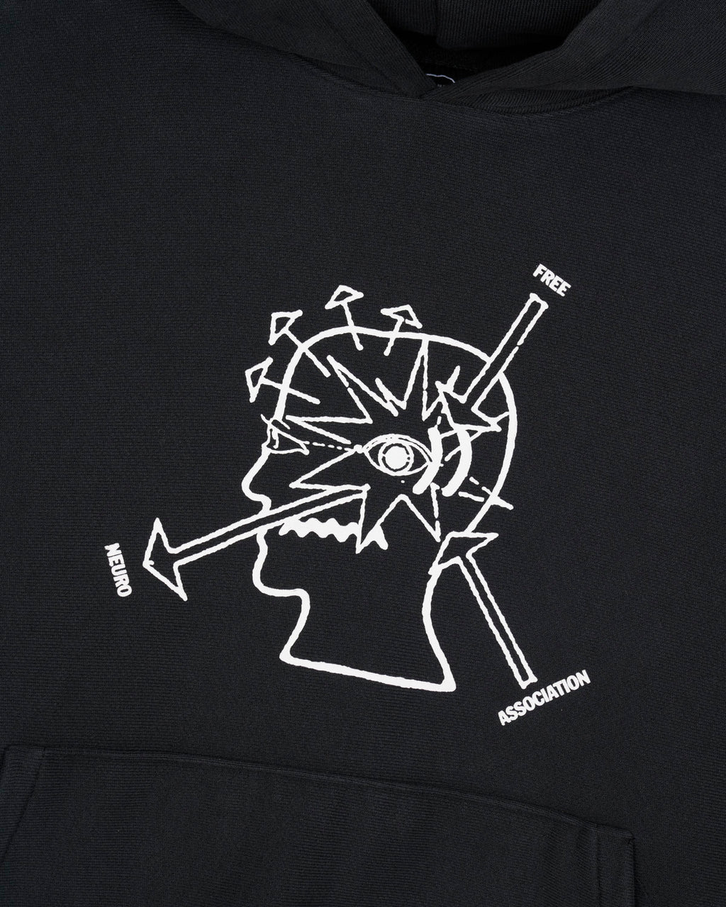 Braindead Neuro Free Association Hoodie Washed Black I