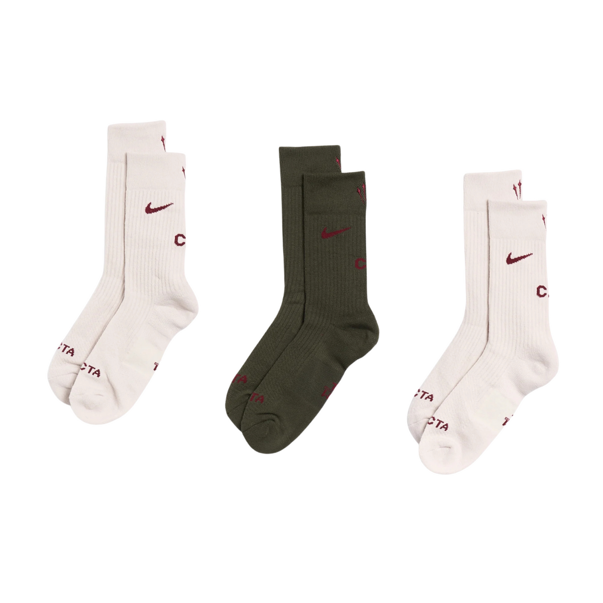 NOCTA Crew Socks 3PR Multi-Color