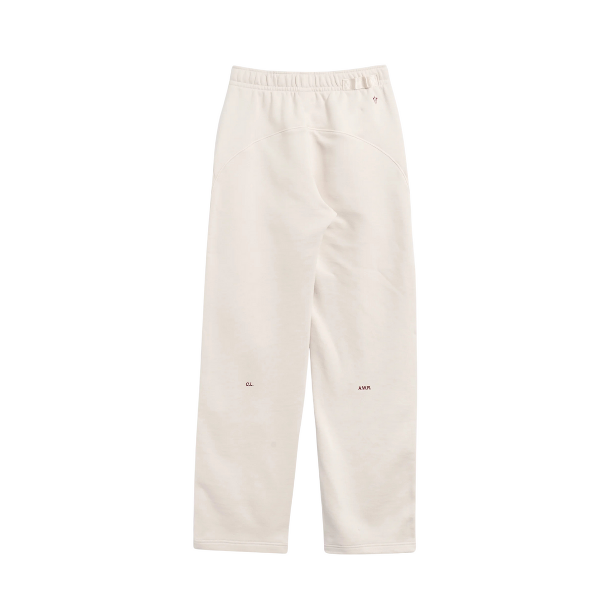 NOCTA Fleece CS Open-Hem Sweatpants Lt Orewood Brown/Team Red FZ4675-104