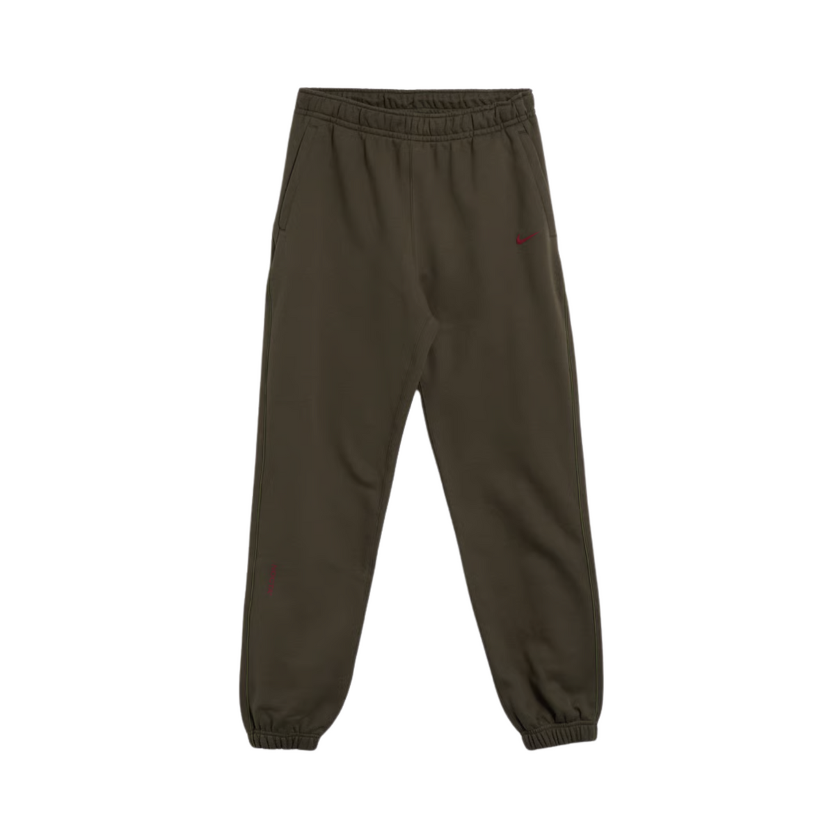 NOCTA Fleece CS Sweatpants Cargo Khaki/Team Red HM5764-325