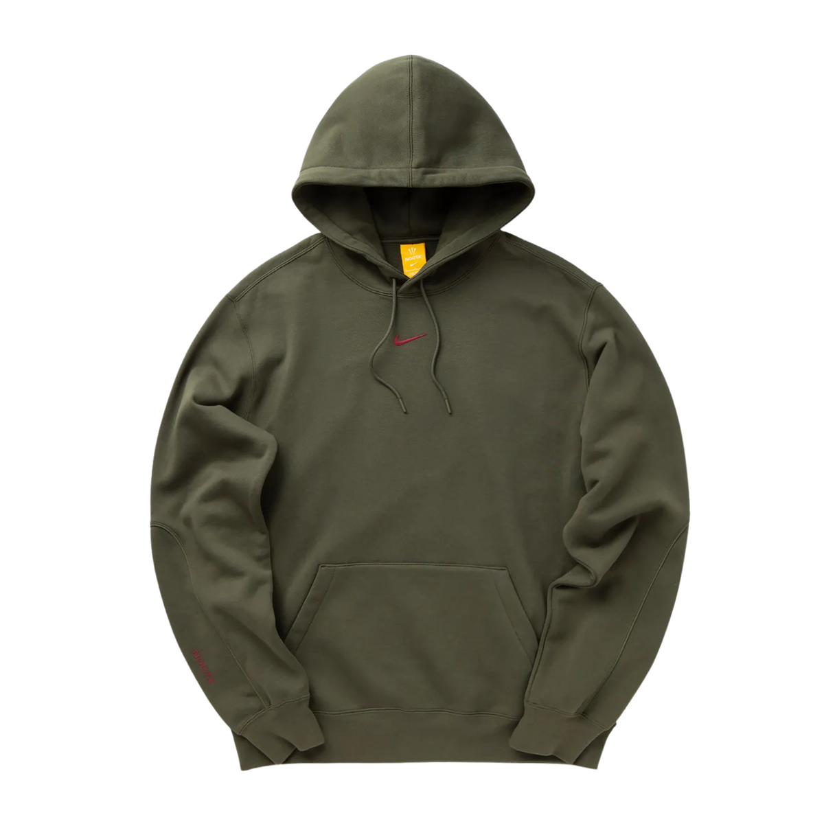 NRG CS Hoodie Fleece 2 Cargo Khaki/Team Red HM5762-325