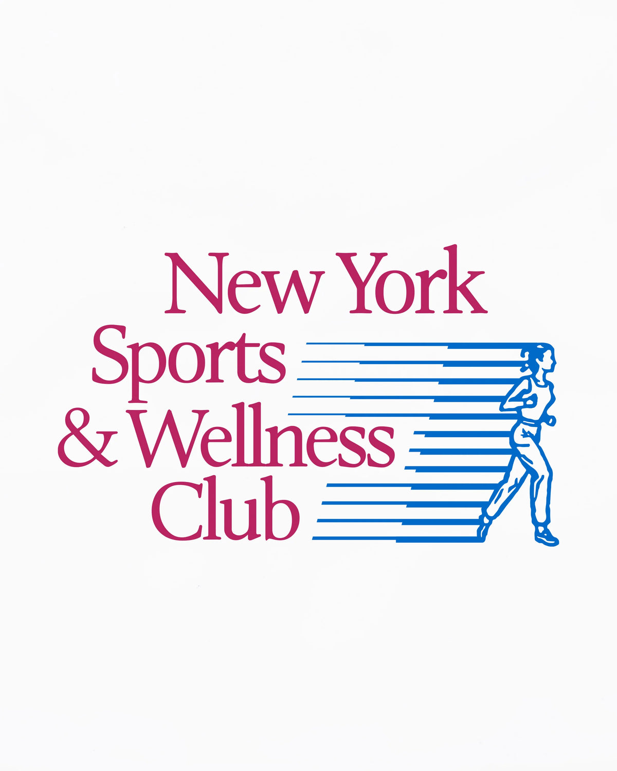 Sporty & Rich W NY Motion Crewneck White