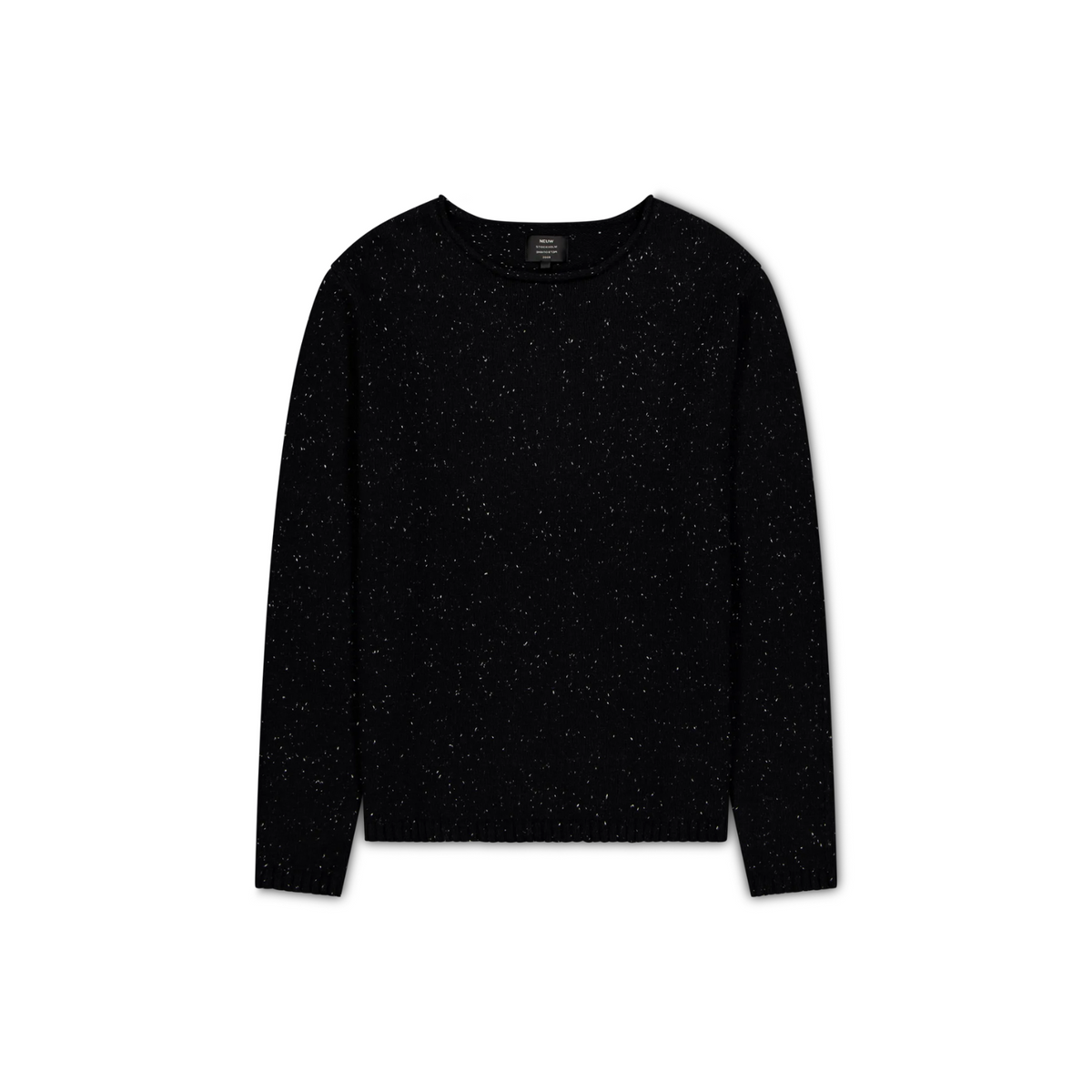 Neuw Denim Chain Knit Crew Black