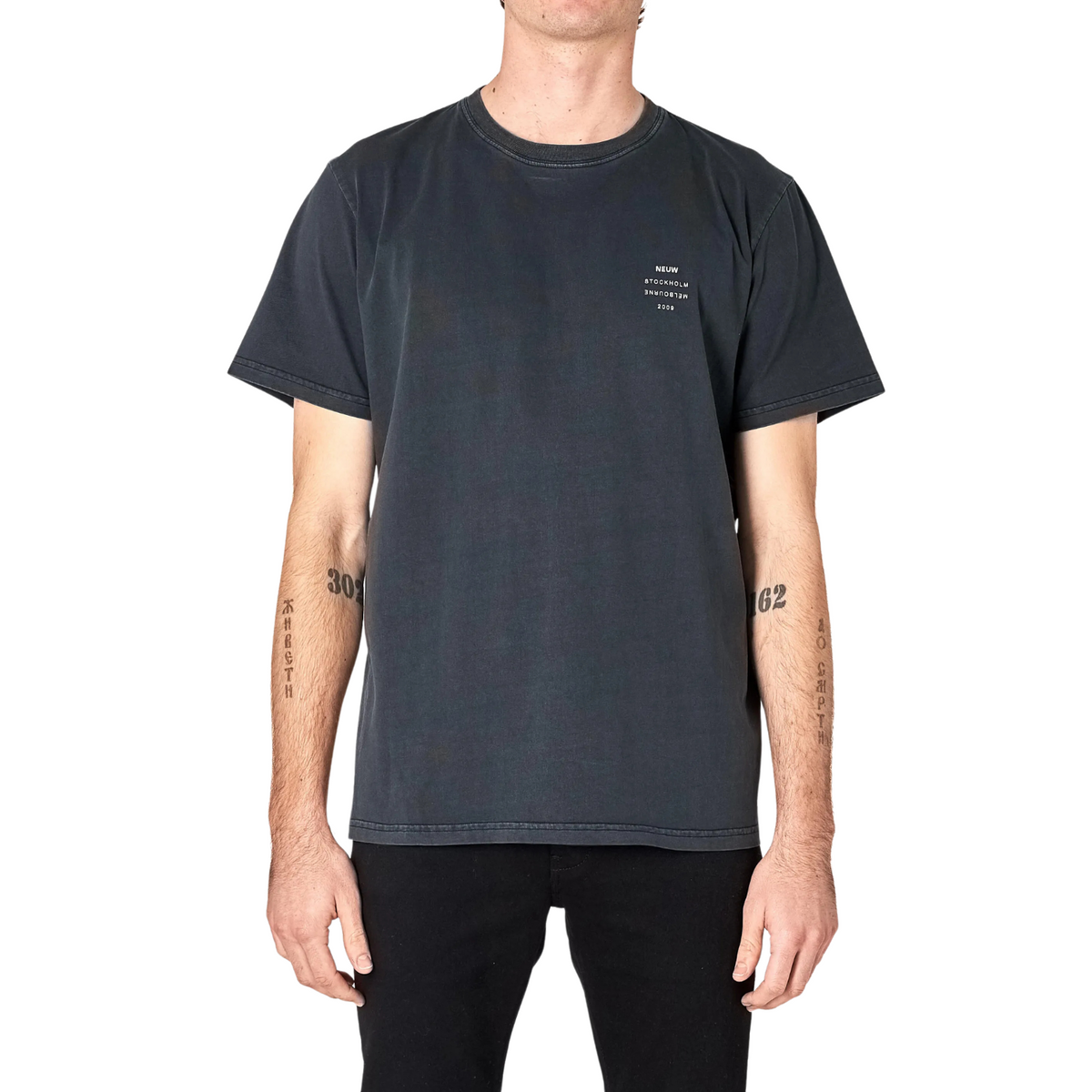 Neuw Denim Organic Neuw Band Tee Black