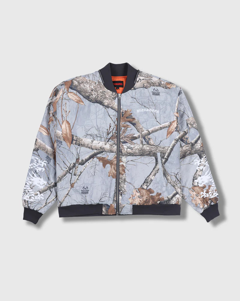Pleasures Dragon Bomber Grey Edge