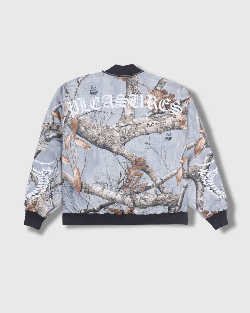 Pleasures Dragon Bomber Grey Edge