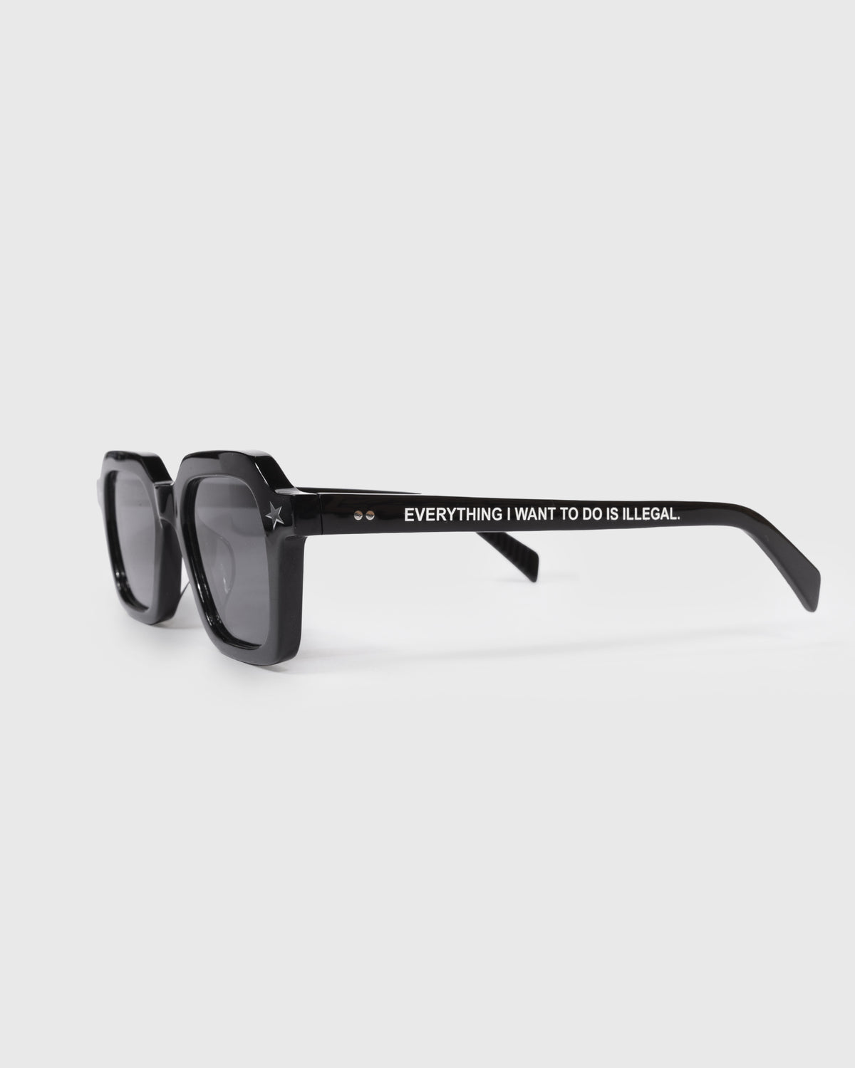 Pleasures Era Sunglasses Black