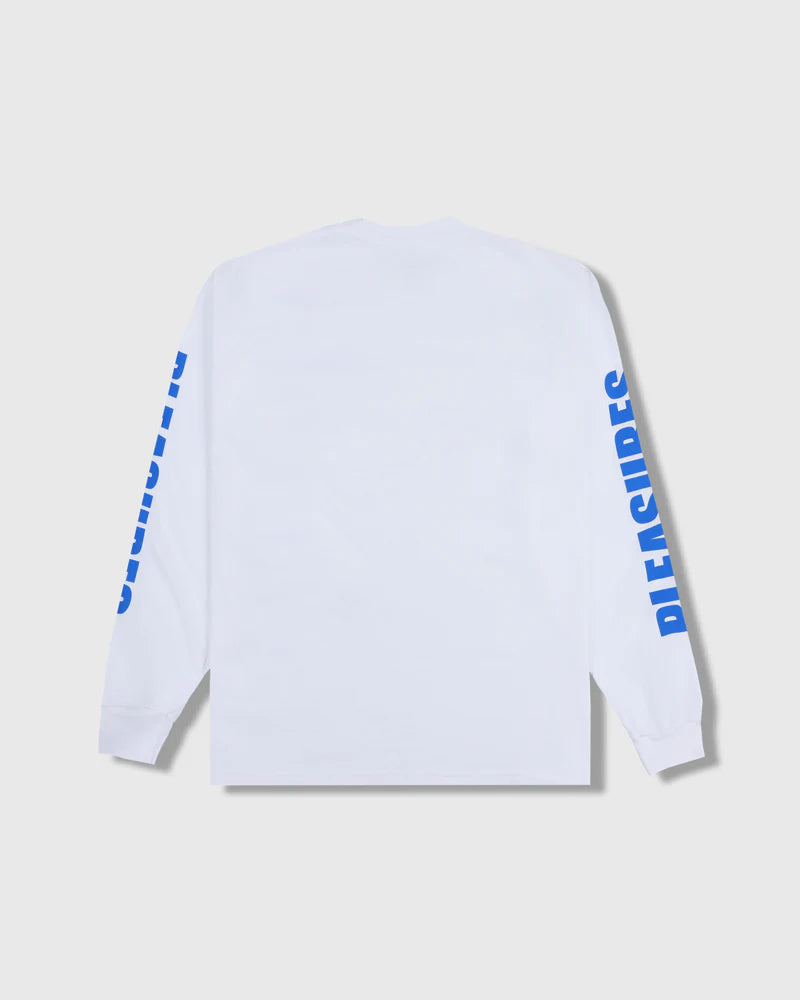 Pleasures Impact Staff Long Sleeve White