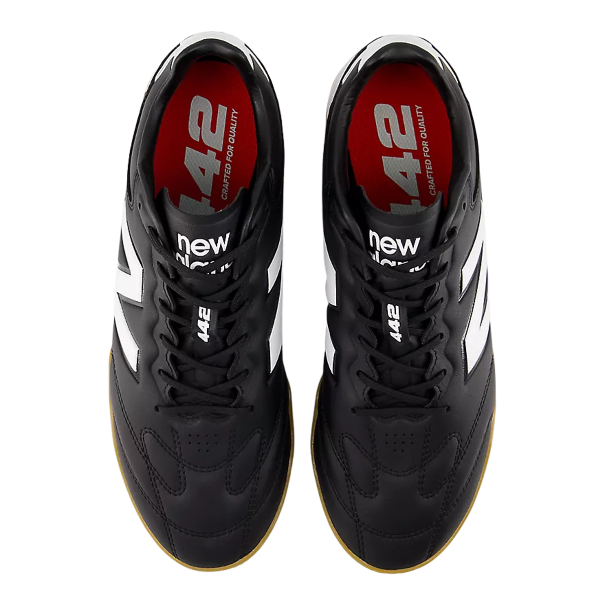 New Balance 442 Pro IN V3 Black/White/Fire Cracker