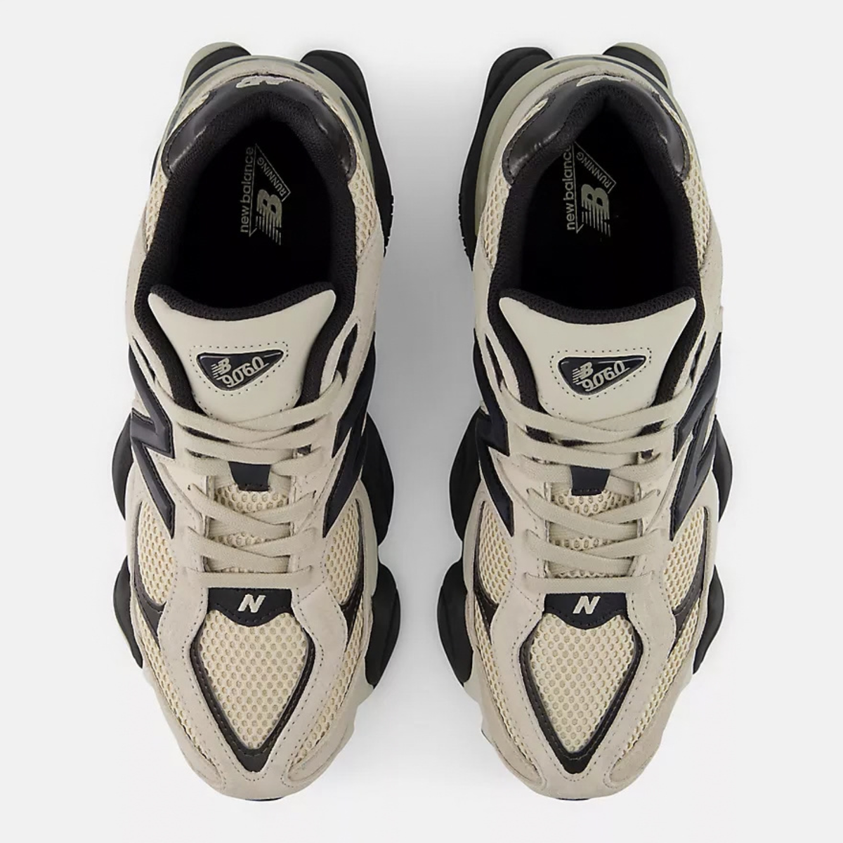 New Balance 9060 Timberwolf/Black Cement