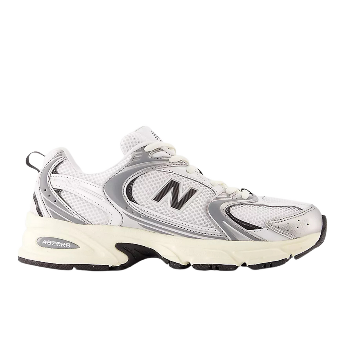 New Balance W 530 Silver Metallic/Black Cement 