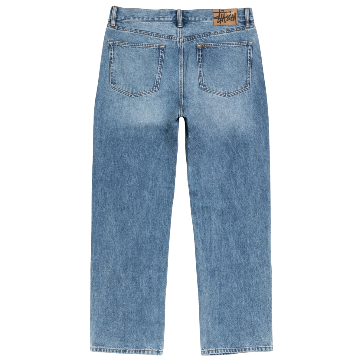 Stussy New Classic Jean Denim Indigo Stone Wash
