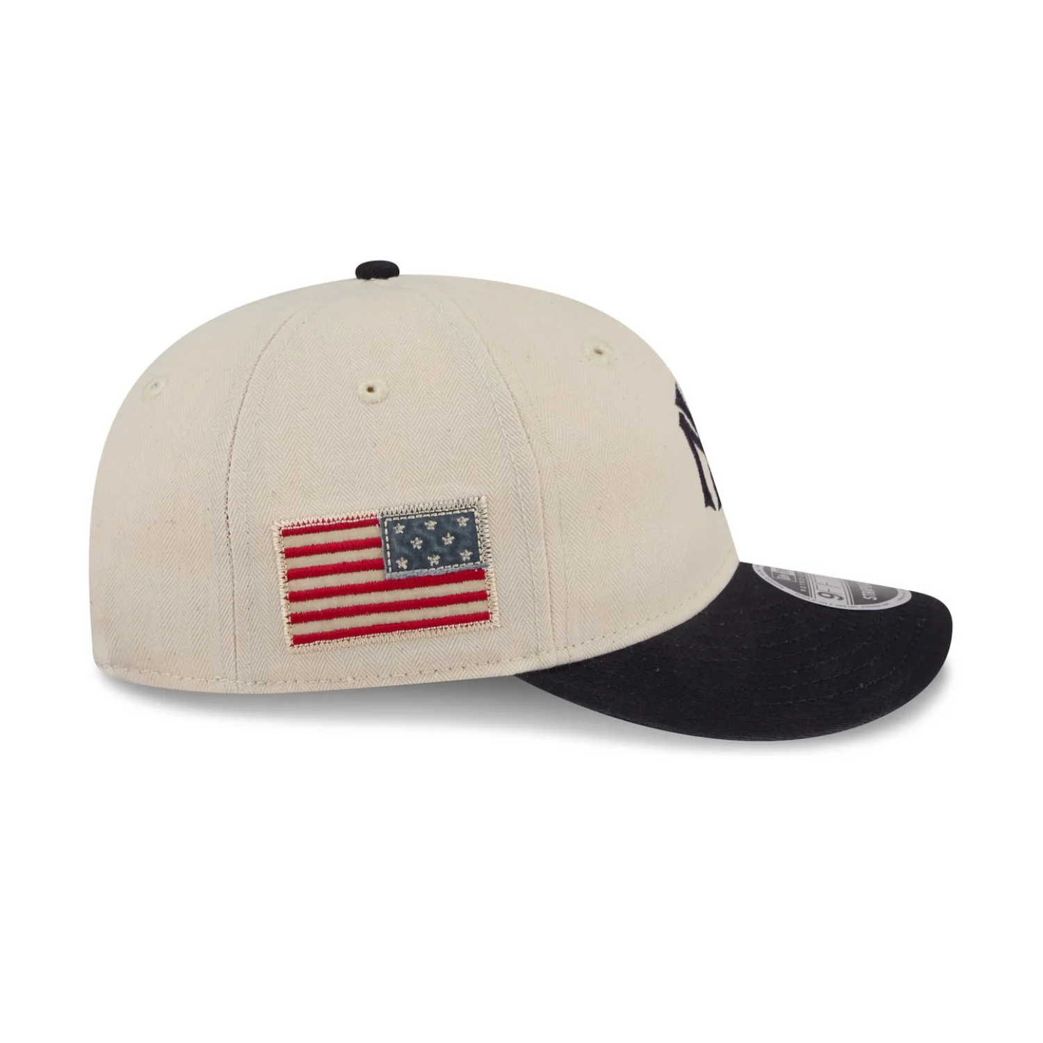 New Era American Herringbone 9Fifty Retro Crown Snapback Cap New