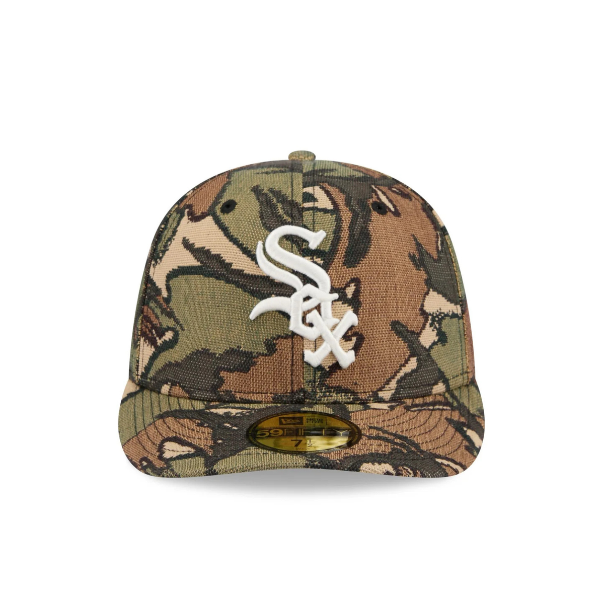 New Era Jacquard Camo 59Fifty Pre-Curved Cap Chicago White Sox