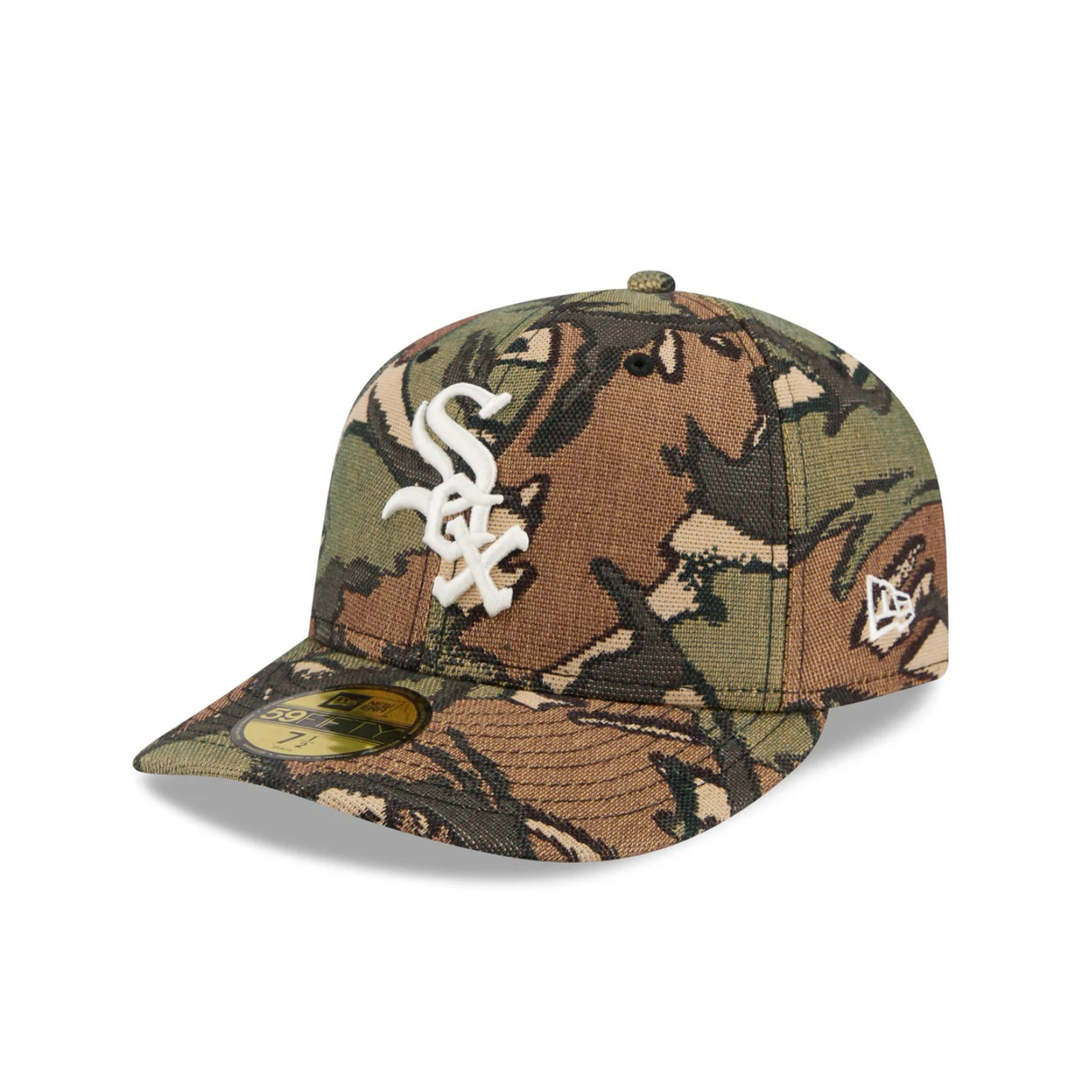 New Era Jacquard Camo 59Fifty Pre-Curved Cap Chicago White Sox