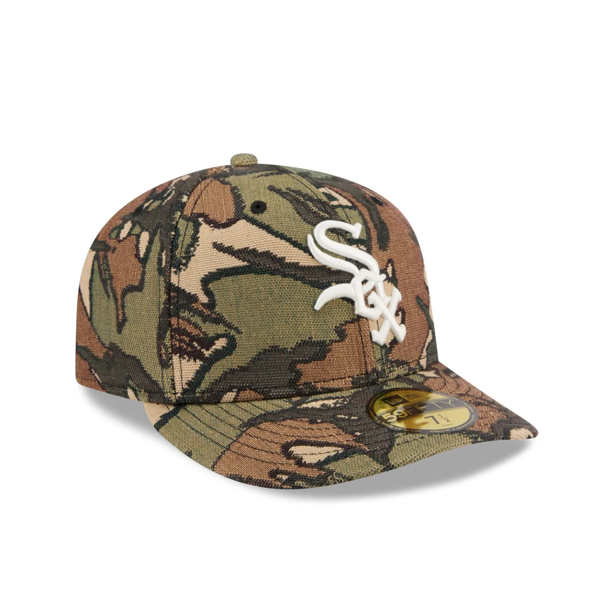 New Era Jacquard Camo 59Fifty Pre-Curved Cap Chicago White Sox