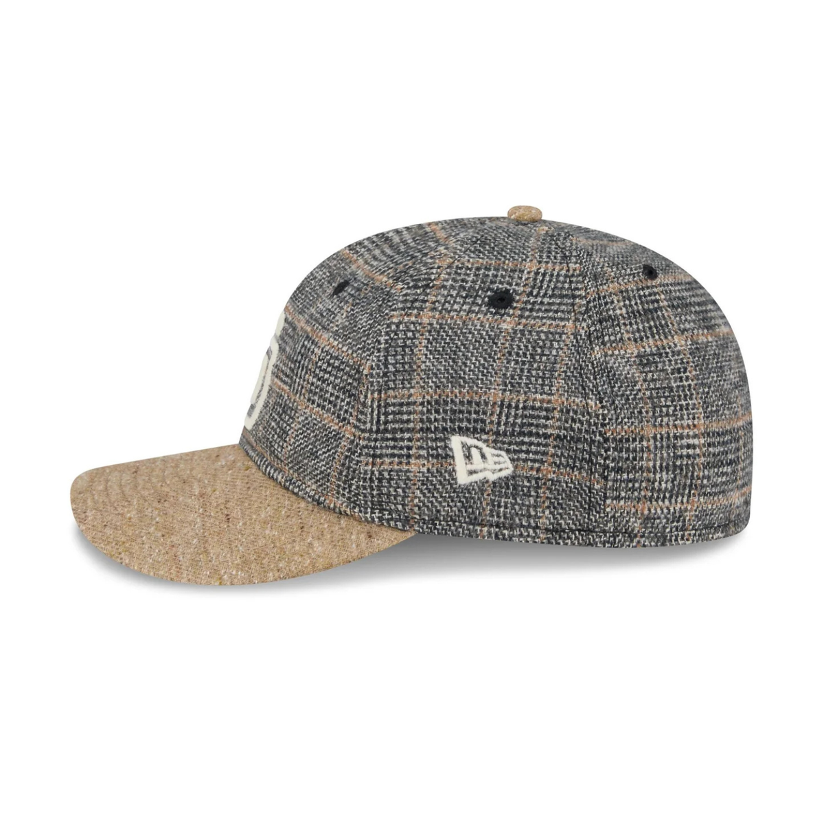 New Era Vintage Tweed 59Fifty Retro Crown Pre-Curved Cap San Diego Padres