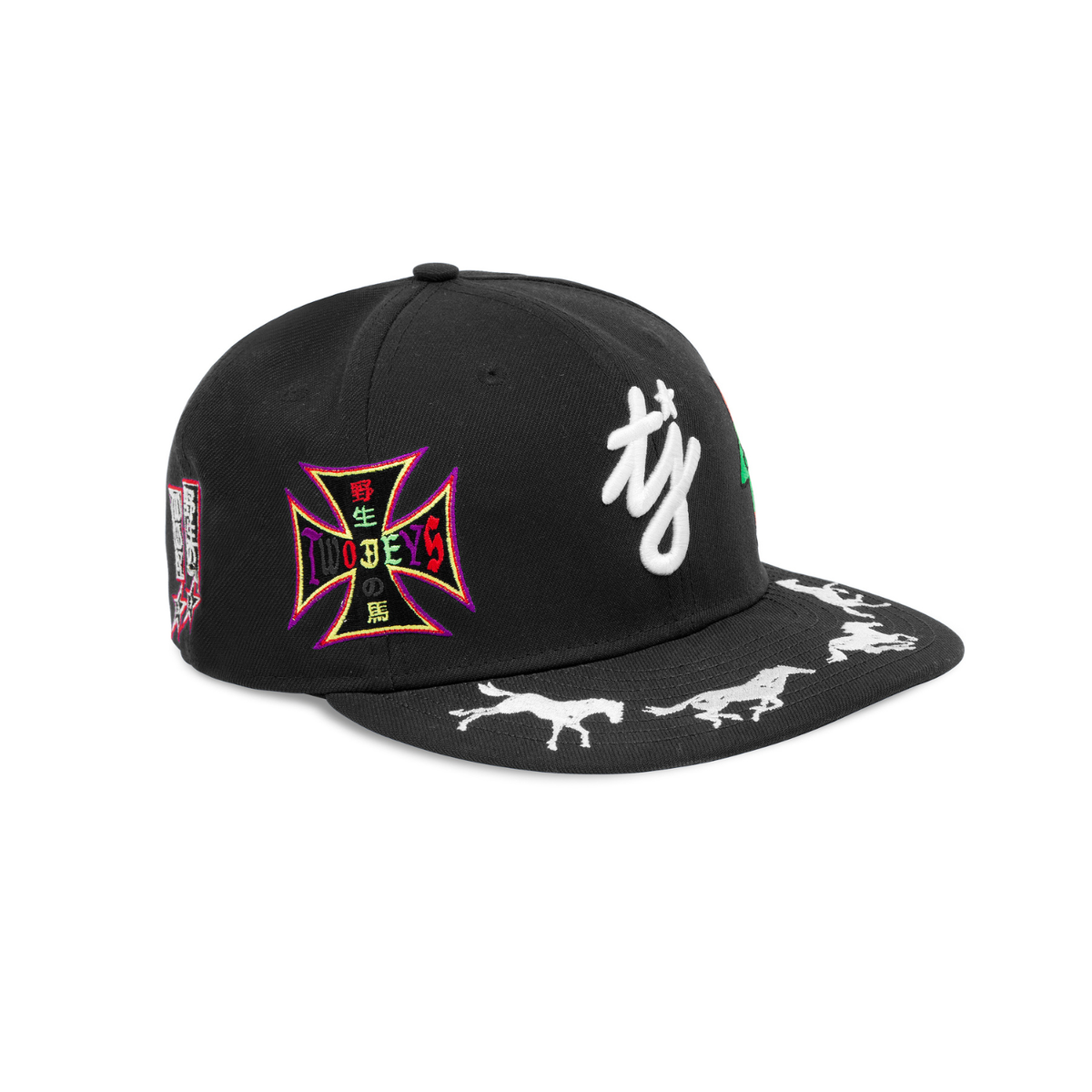 New Era X Twojeys Embroidered 59Fifty Black