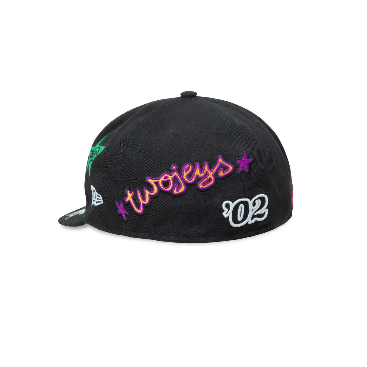 New Era X Twojeys Embroidered 59Fifty Black