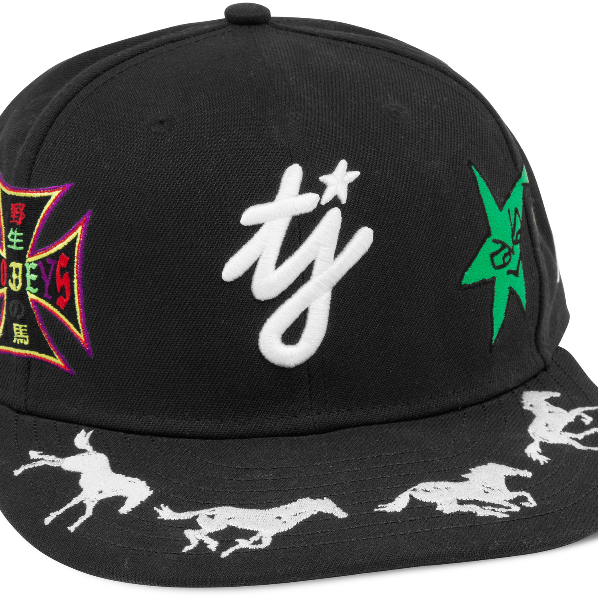 New Era X Twojeys Embroidered 59Fifty Black