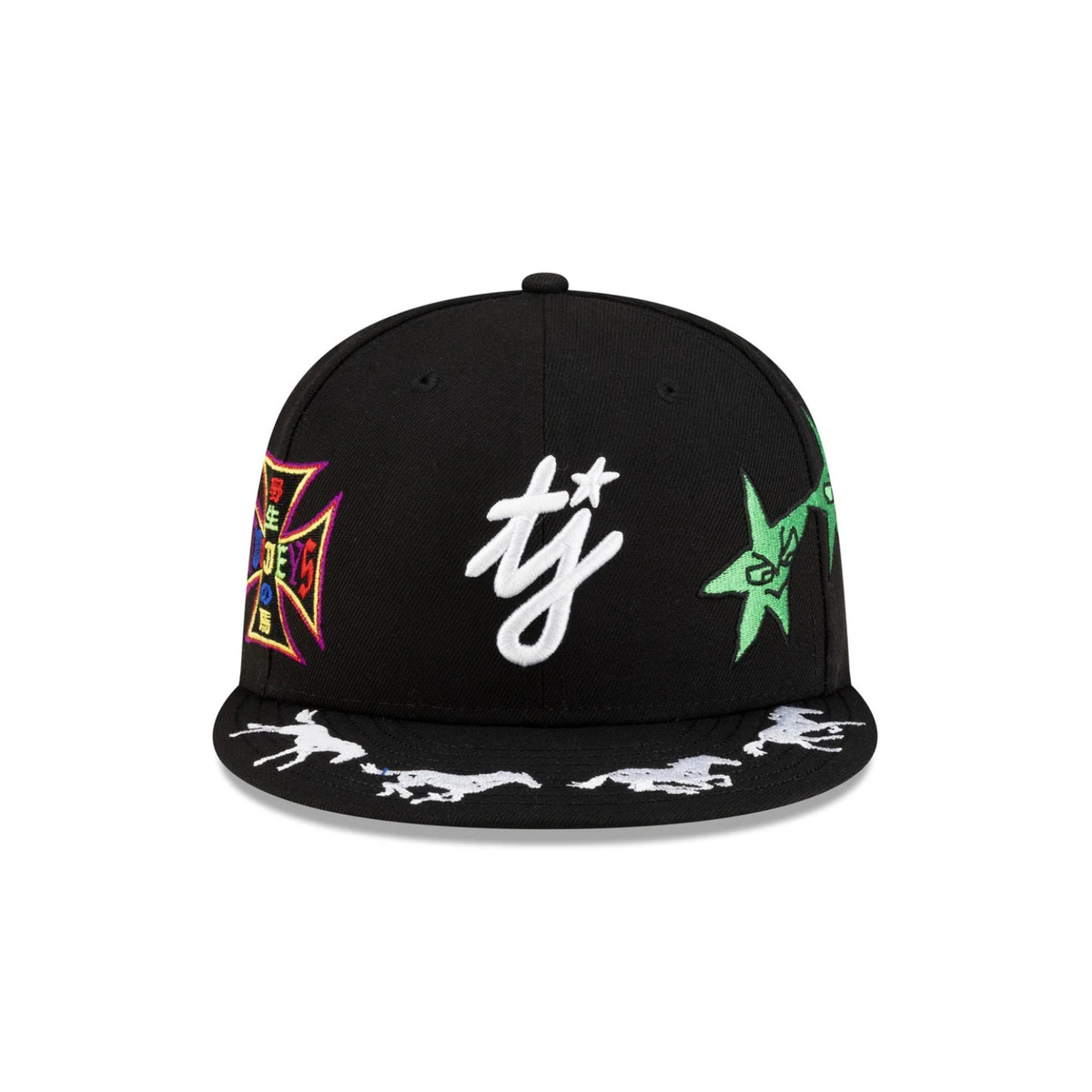 New Era X Twojeys Embroidered 59Fifty Black