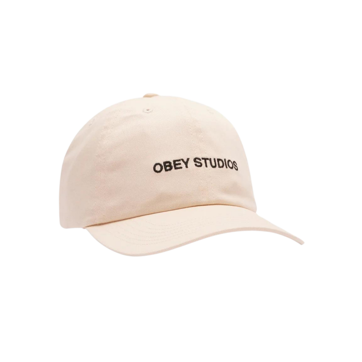 OBEY STUDIOS STRAP BACK HAT - UNBLEACHED