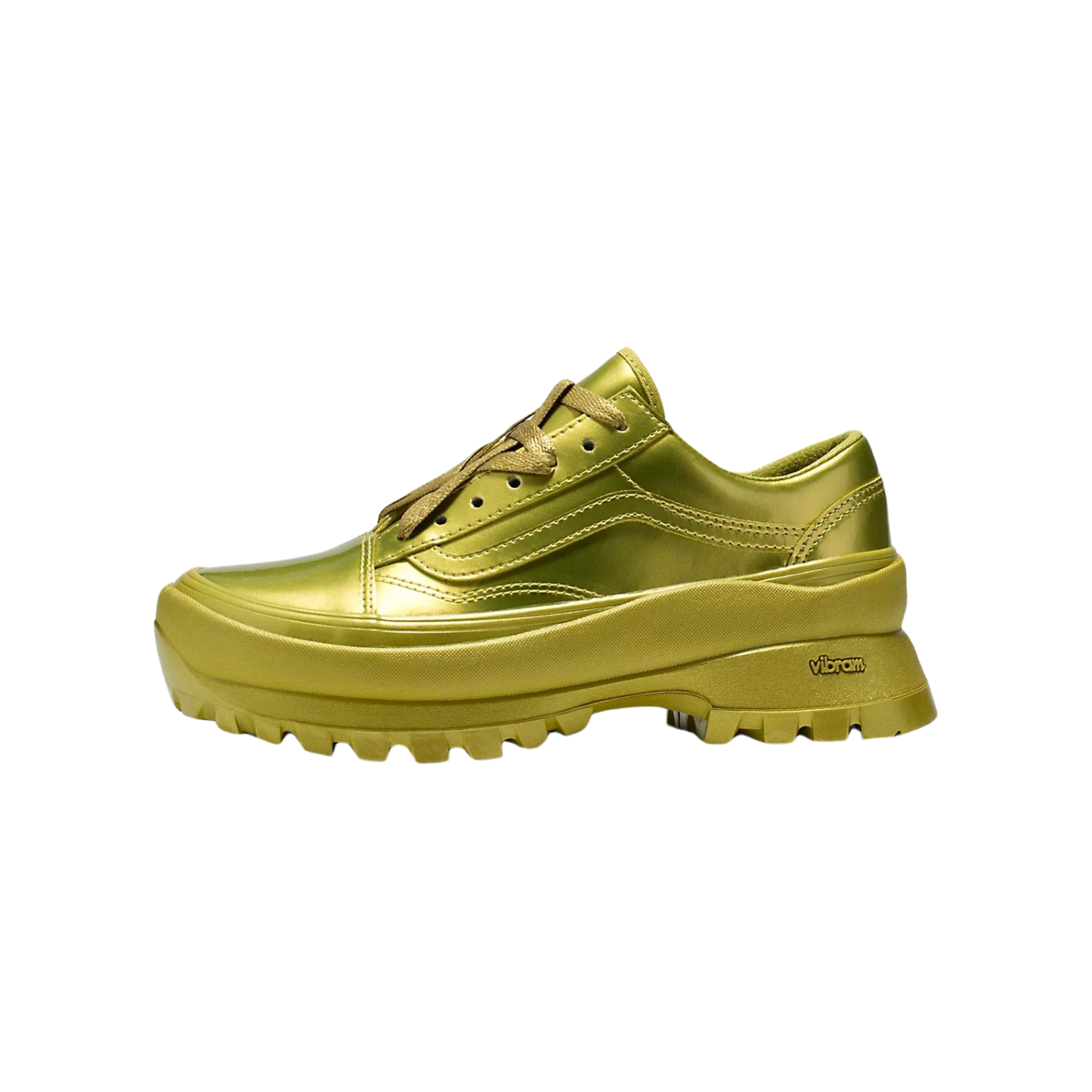 Gold platform vans deals