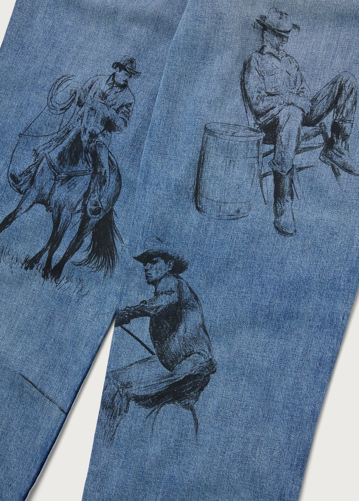 One of These Days Better Days Straight Leg Jeans Washed Denim