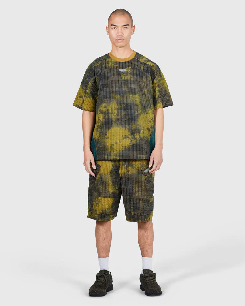 Pleasures Oval Tech Shirt Yellow