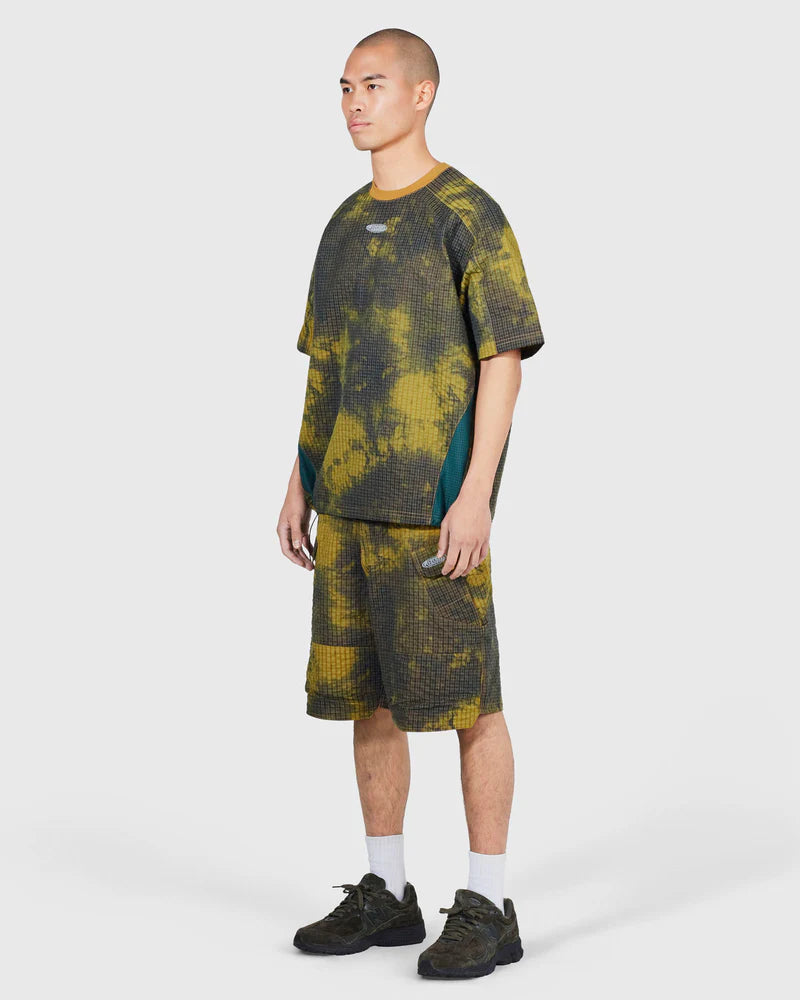 Pleasures Oval Tech Shirt Yellow