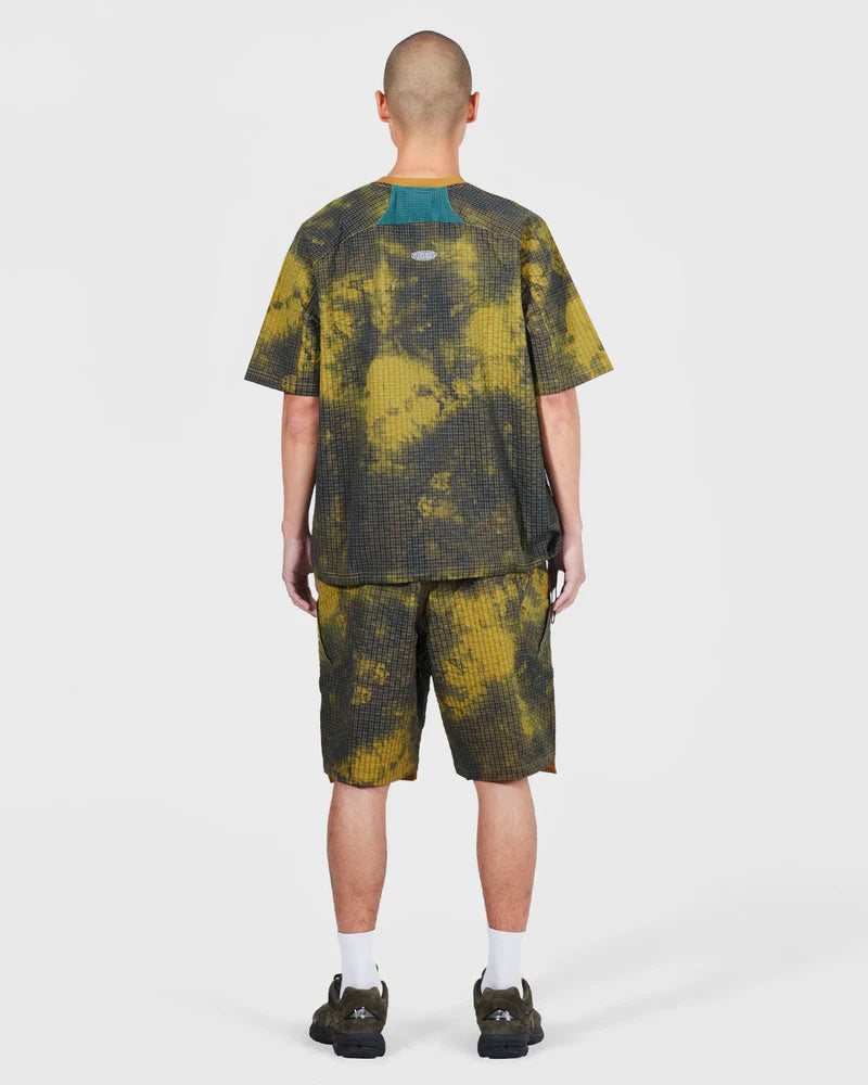 Pleasures Oval Tech Shirt Yellow