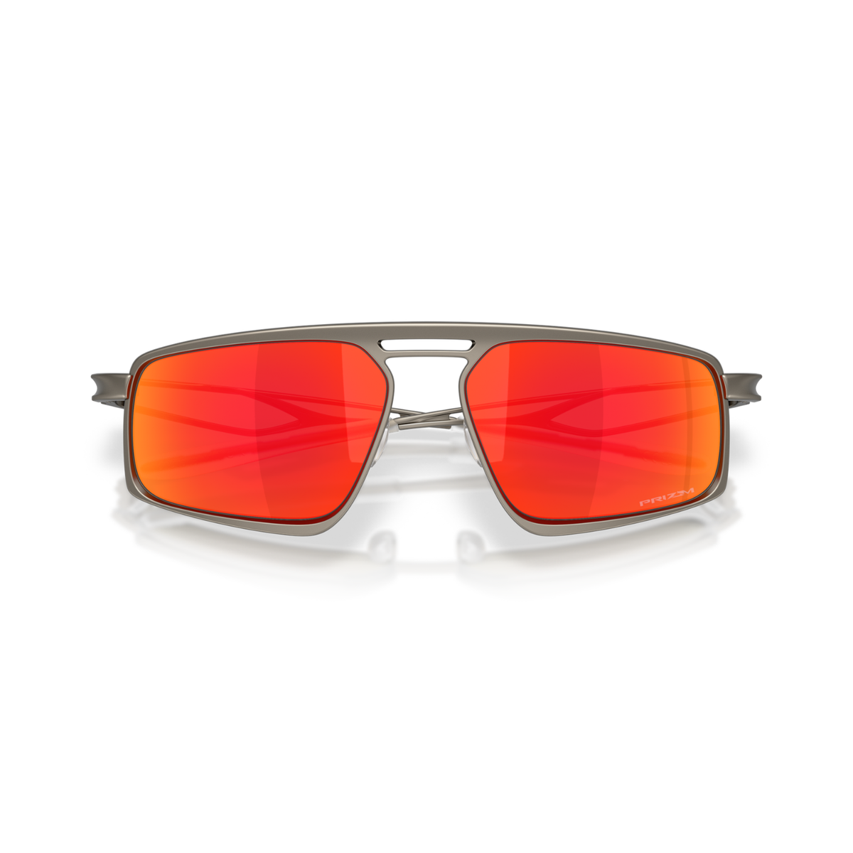 Oakley Bushwick Sunglasses - Matte Gunmetal W/ Prizm Ruby Lenses 
