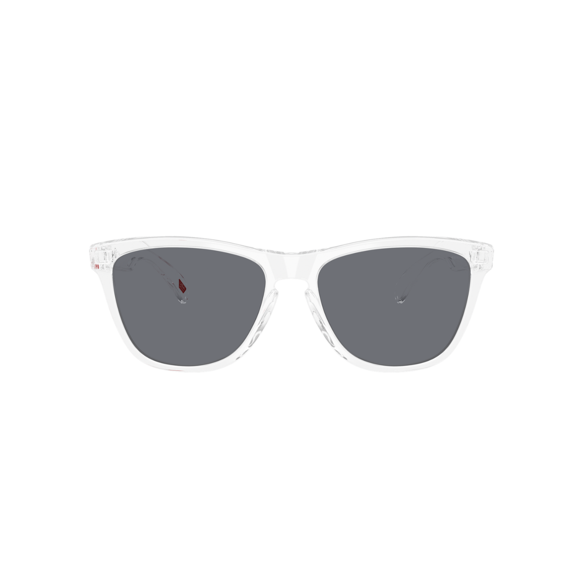 Oakley Frogskins Sunglasses - Clear W/ Grey Lenses
