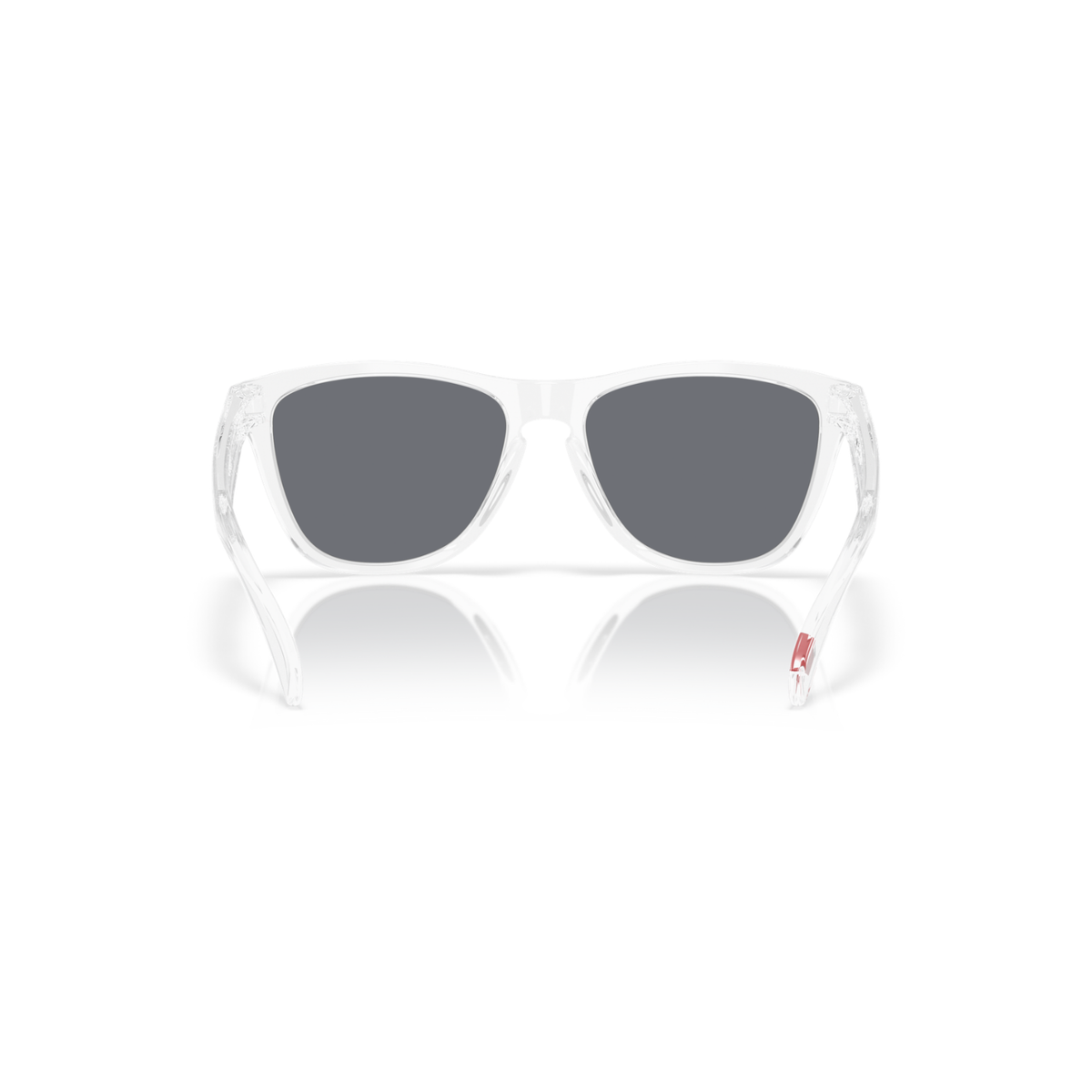 Oakley Frogskins Sunglasses - Clear W/ Grey Lenses