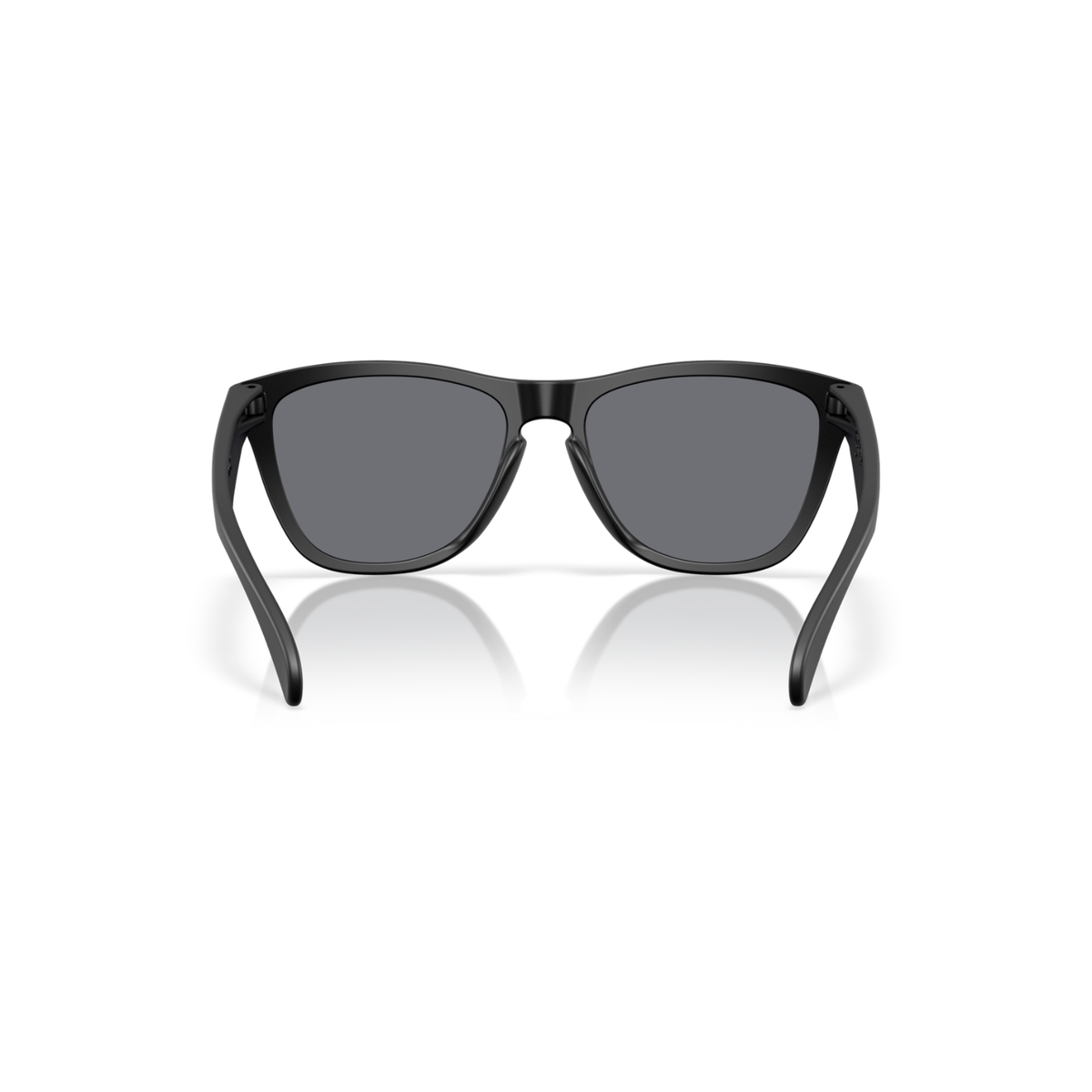 Oakley Frogskins Sunglasses - Matte Black W/ Grey Lenses 