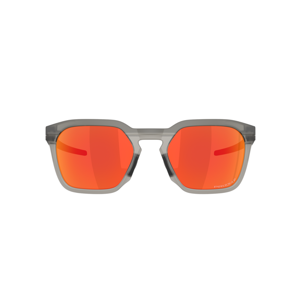 HSTN SQ 2.0 SUNGLASSES - MATTE GREY SMOKE W/ PRIZM RUBY POLARIZED LENSES