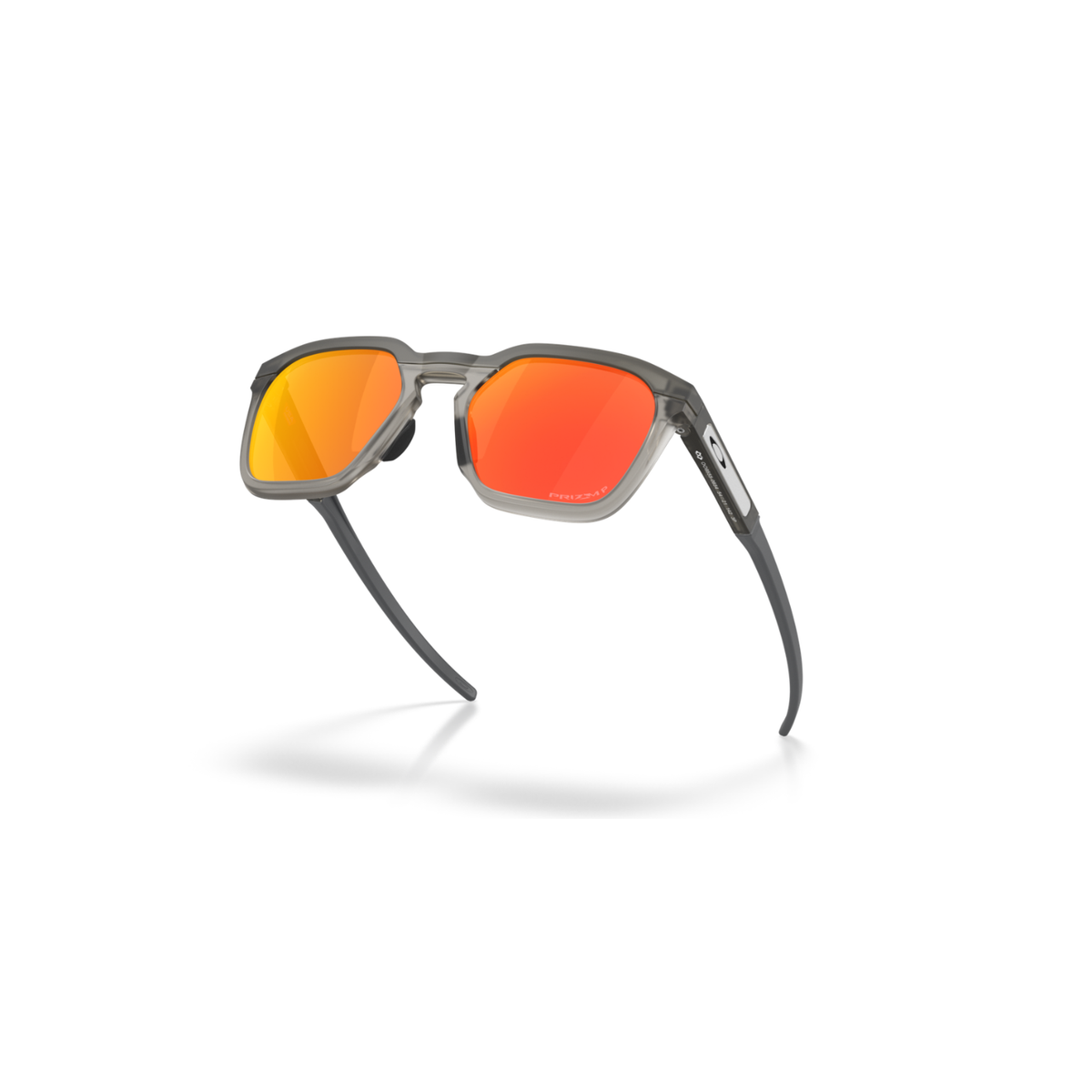 Oakley HSTN SQ 2.0 Sunglasses - Matte Grey Smoke W/ Prizm Ruby Polarized Lenses