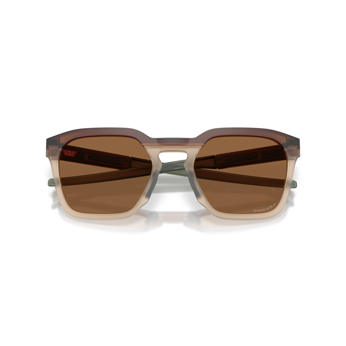 Oakley HSTN SQ 2.0 Sunglasses - Matte Rootbeer W/ Prizm Bronze Lenses 