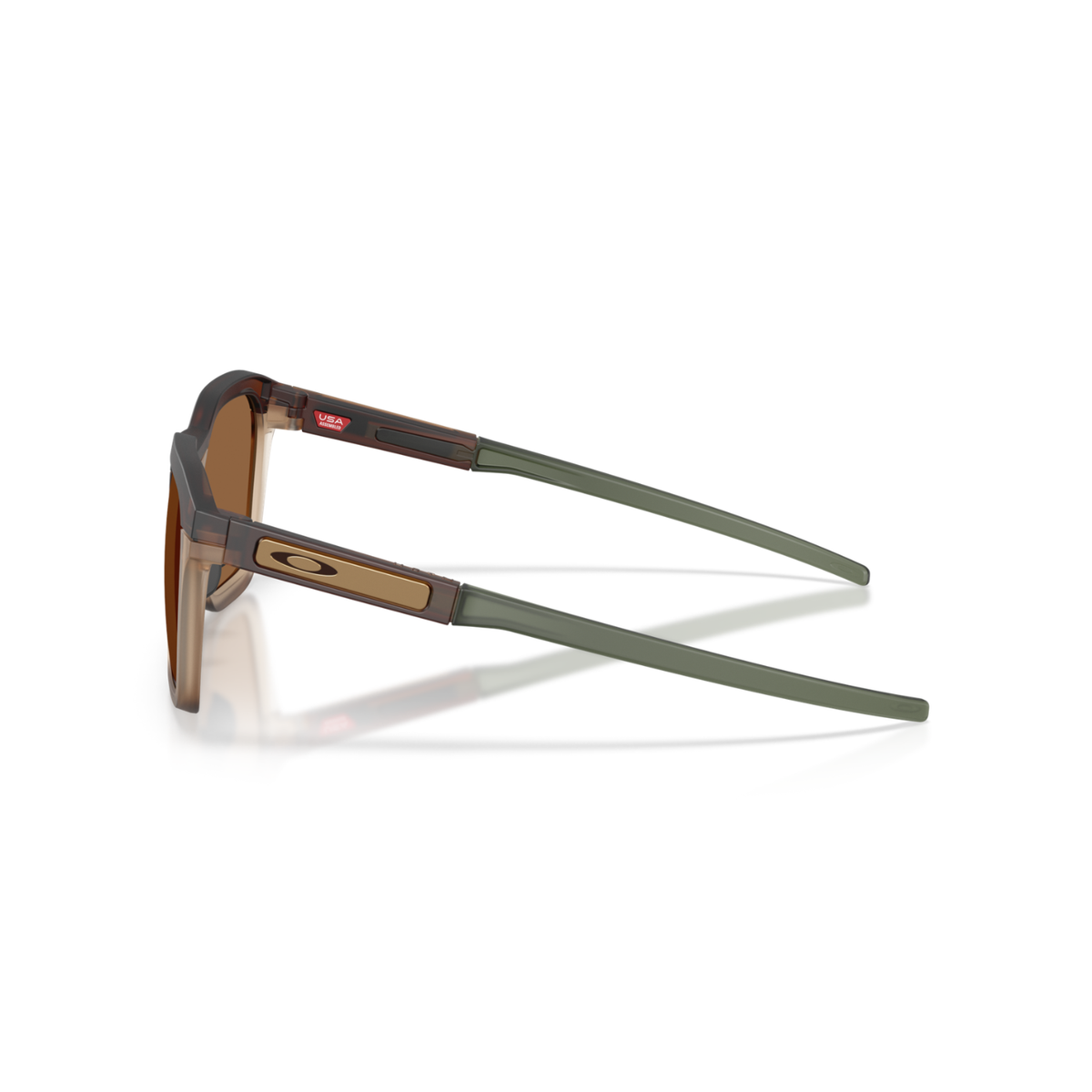 Oakley HSTN SQ 2.0 Sunglasses - Matte Rootbeer W/ Prizm Bronze Lenses 