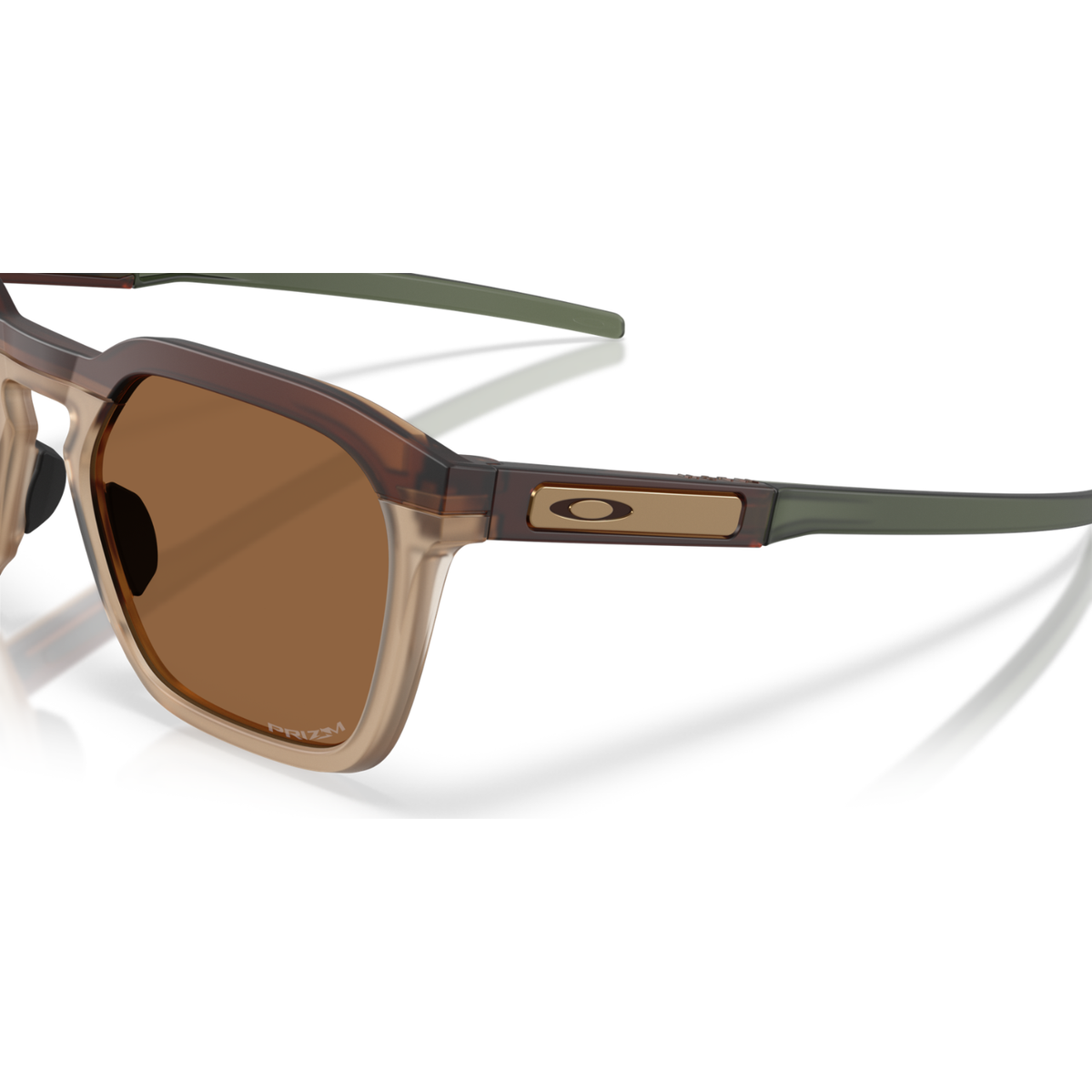 Oakley HSTN SQ 2.0 Sunglasses - Matte Rootbeer W/ Prizm Bronze Lenses 