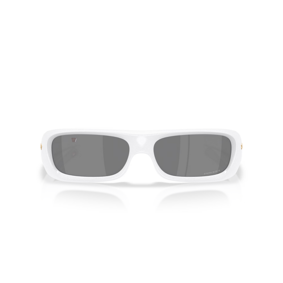 Oakley Permian Sunglasses Pearl White Frame W/ Prizm Black Lens