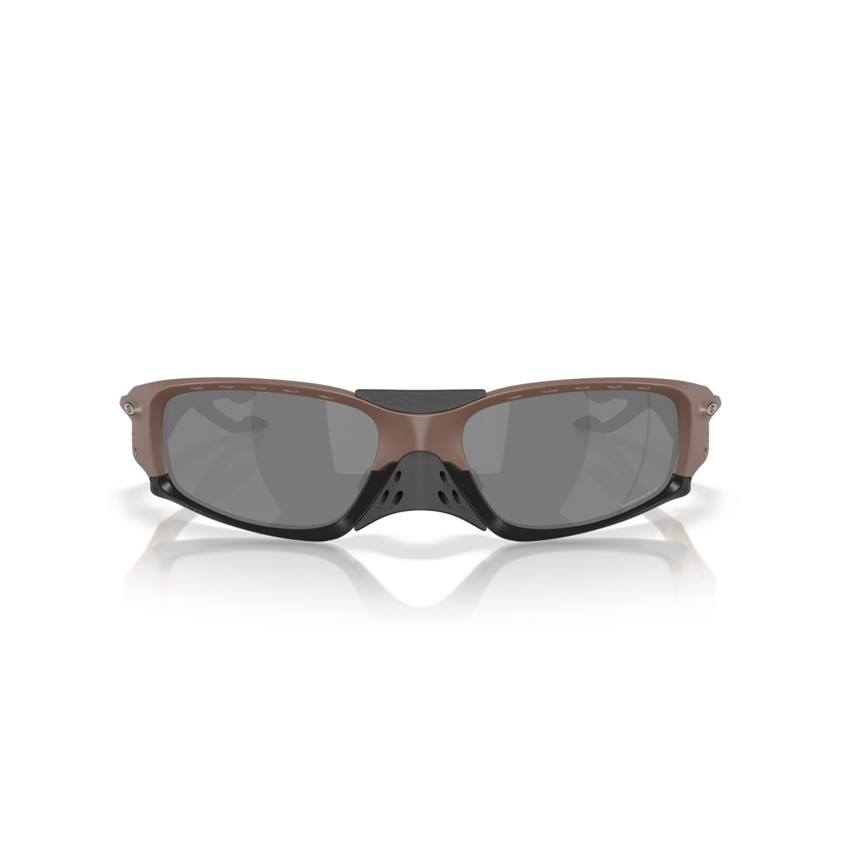 Oakley Plantaris SQ Sunglasses Matte Mahogany W/ Prizm Black Lenses