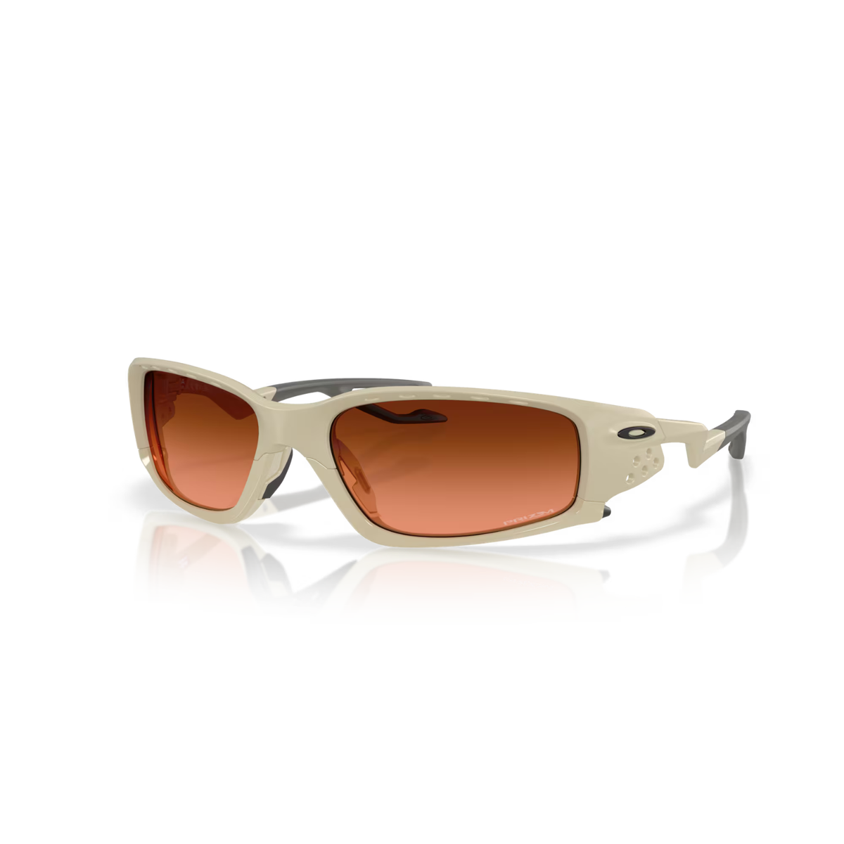 Oakley Plantaris SQ Sunglasses Matte Sand W/ Prizm Brown Gradient Lenses