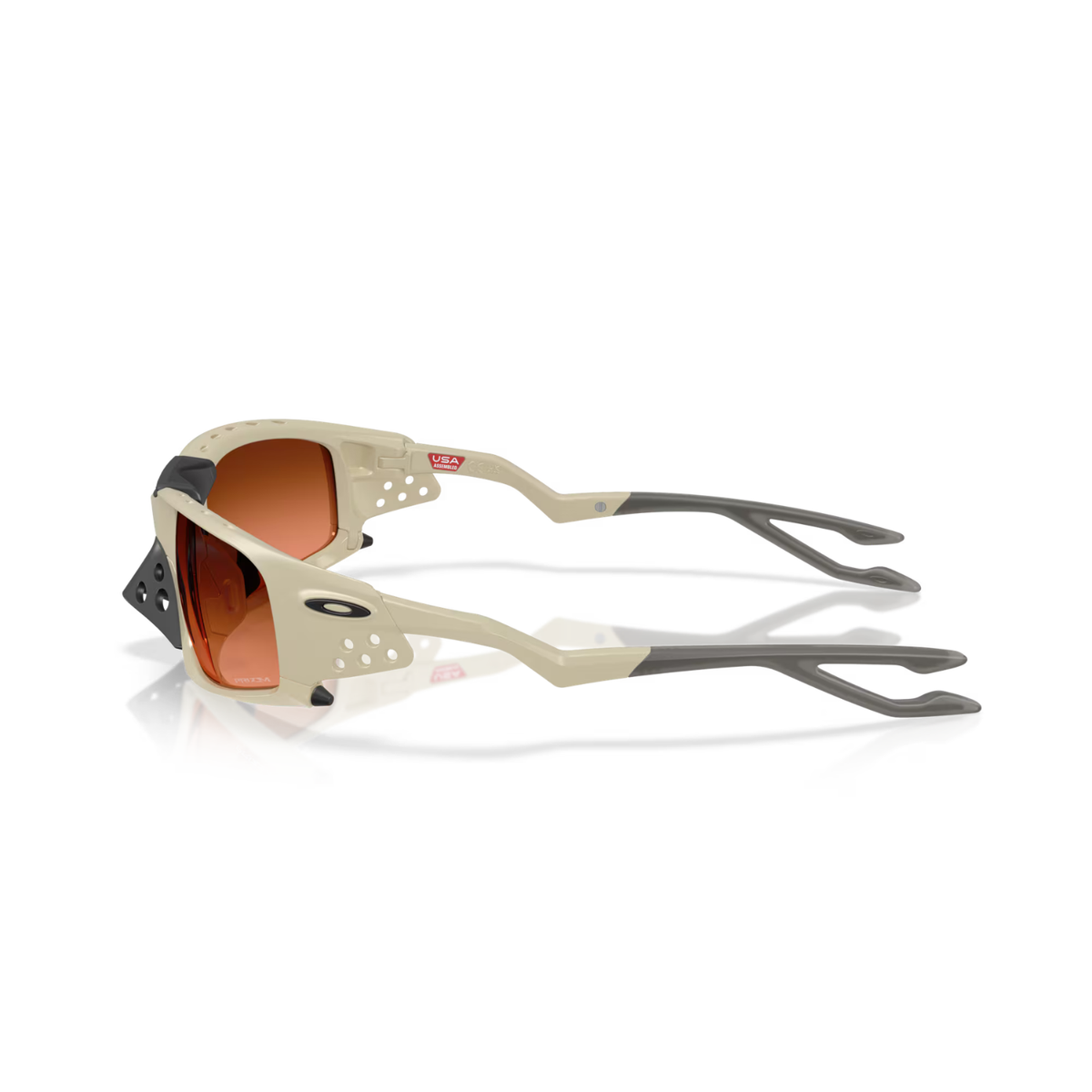 Oakley Plantaris SQ Sunglasses Matte Sand W/ Prizm Brown Gradient Lenses