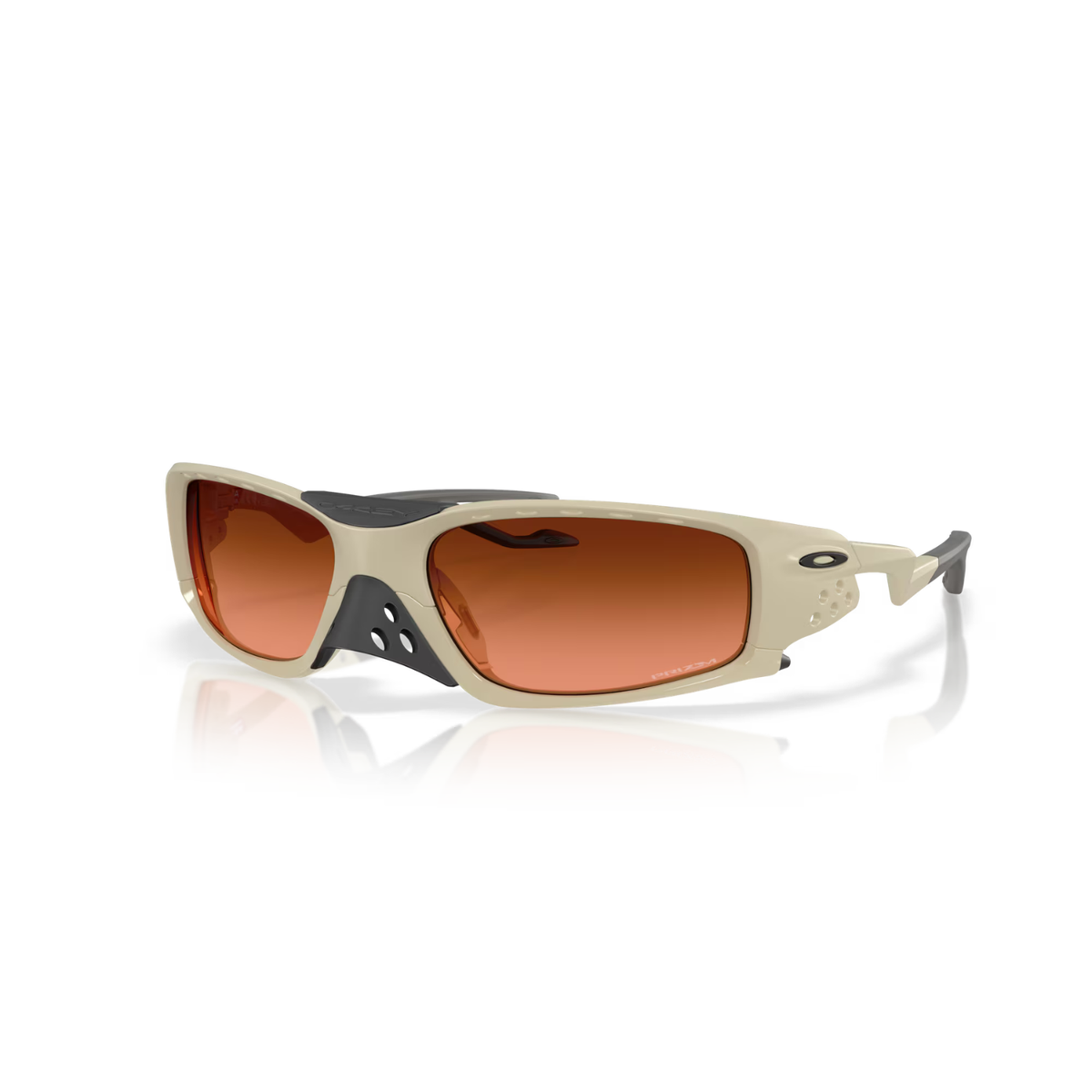 Oakley Plantaris SQ Sunglasses Matte Sand W/ Prizm Brown Gradient Lenses